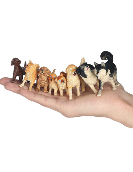 WOOPIE Zestaw Figurki Psy 16 szt.
