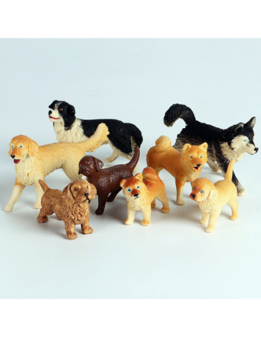 WOOPIE Zestaw Figurki Psy 16 szt.