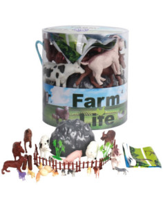 WOOPIE Set of Farm Animals Figures 34 pcs.