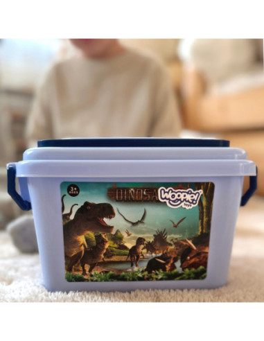 WOOPIE Zestaw Figurki Dinozaury 40 szt.
