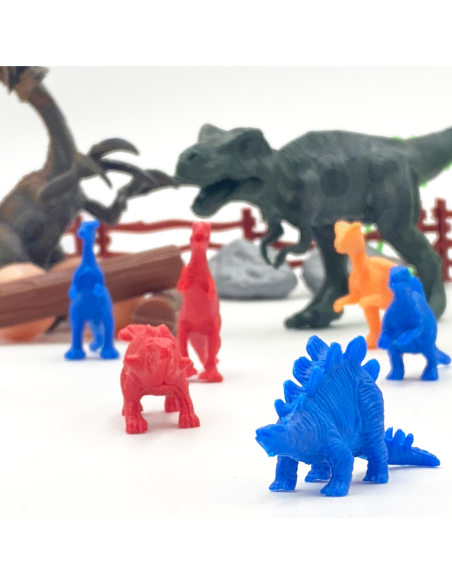 WOOPIE Zestaw Figurki Dinozaury 40 szt.