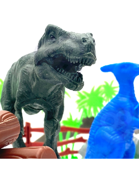 WOOPIE Zestaw Figurki Dinozaury 40 szt.