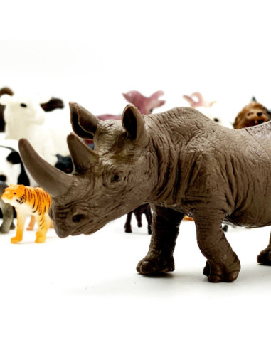 WOOPIE Zestaw Figurki Zwierzęta XXL 58 szt.