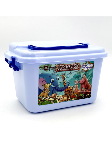 WOOPIE Zestaw Figurki Zwierzęta XXL 58 szt.