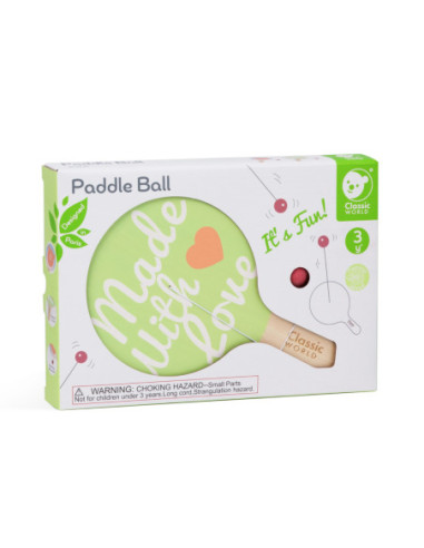 CLASSIC WORLD Gra Zręcznościowa Paddle Ball 3+