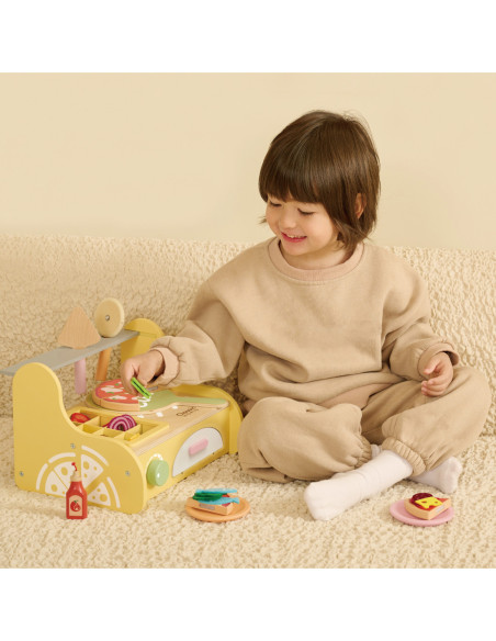 CLASSIC WORLD Drewniany Piec do Pizzy Oven Pizza 3+ FSC