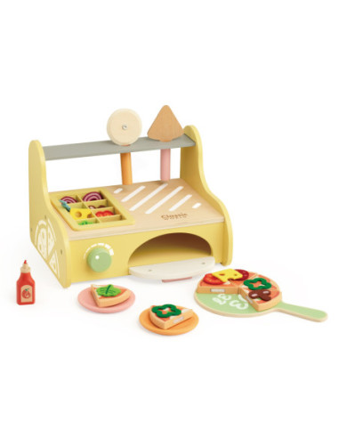 CLASSIC WORLD Drewniany Piec do Pizzy Oven Pizza 3+ FSC