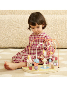 CLASSIC WORLD Edukacyjny Labirynt Przeplatanka Grace Garden Beads 18m+ FSC 2