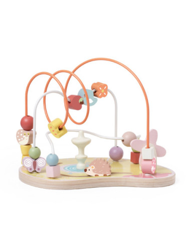 CLASSIC WORLD Edukacyjny Labirynt Przeplatanka Grace Garden Beads 18m+ FSC