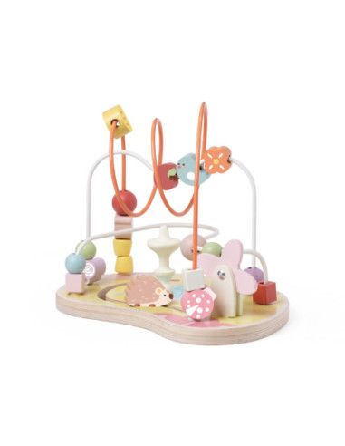 CLASSIC WORLD Edukacyjny Labirynt Przeplatanka Grace Garden Beads 18m+ FSC