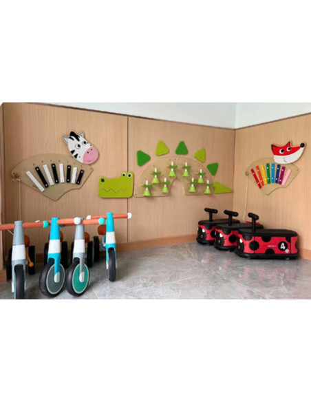 CLASSIC WORLD EDU Muzyczna Tablica Ścienna ZEBRA