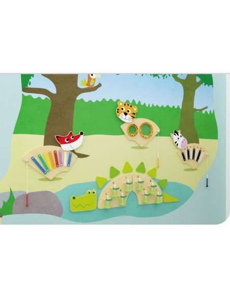 CLASSIC WORLD EDU Muzyczna Tablica Ścienna LISEK