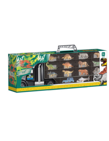 WOOPIE Samochód Transporter Dinozaury Ciężarówka