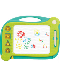 WOOPIE Znikopis Tablica Magnetyczna Kolorowa + 4 Stempelki 2