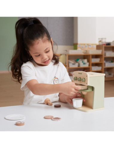 VIGA PolarB Drewniany Ekspres do Kawy Zielony + Akcesoria