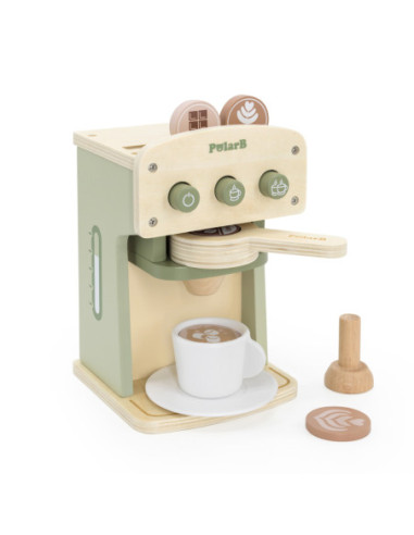 VIGA PolarB Drewniany Ekspres do Kawy Zielony + Akcesoria