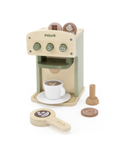 VIGA PolarB Drewniany Ekspres do Kawy Zielony + Akcesoria