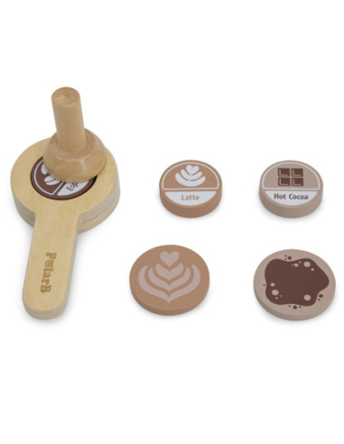 VIGA PolarB Drewniany Ekspres do Kawy Zielony + Akcesoria