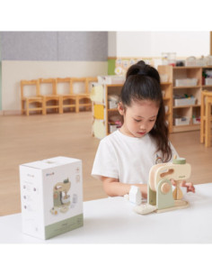 VIGA PolarB Drewniany Mikser Kuchenny Zielony + Akcesoria 2