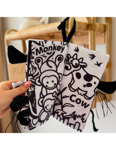 WOOPIE Książeczka Kontrastowa Sensoryczna Dla Niemowląt