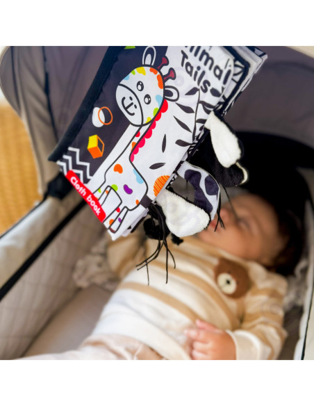 WOOPIE Książeczka Kontrastowa Sensoryczna Dla Niemowląt