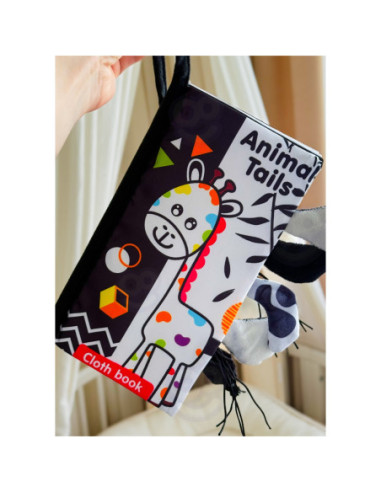 WOOPIE Książeczka Kontrastowa Sensoryczna Dla Niemowląt