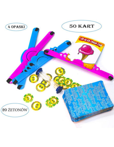 WOOPIE Kim jestem? Zgadnij Gra Rodzinna Rozrywkowa