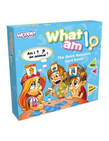 WOOPIE Kim jestem? Zgadnij Gra Rodzinna Rozrywkowa
