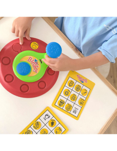 WOOPIE Bingo Gra Dopasuj Żetony Planszowa Rodzinna
