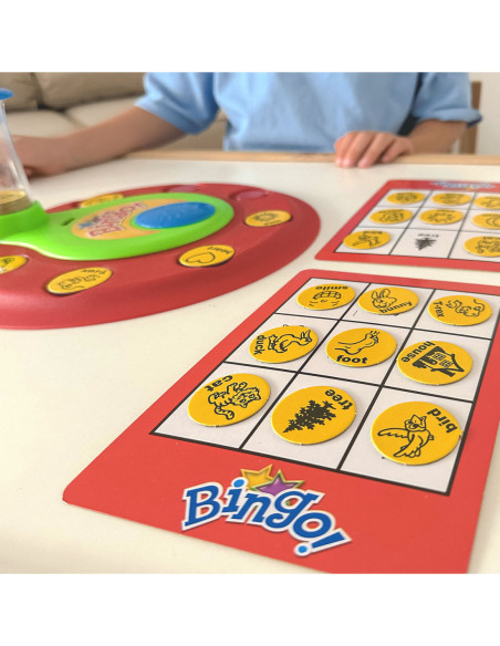 WOOPIE Bingo Gra Dopasuj Żetony Planszowa Rodzinna