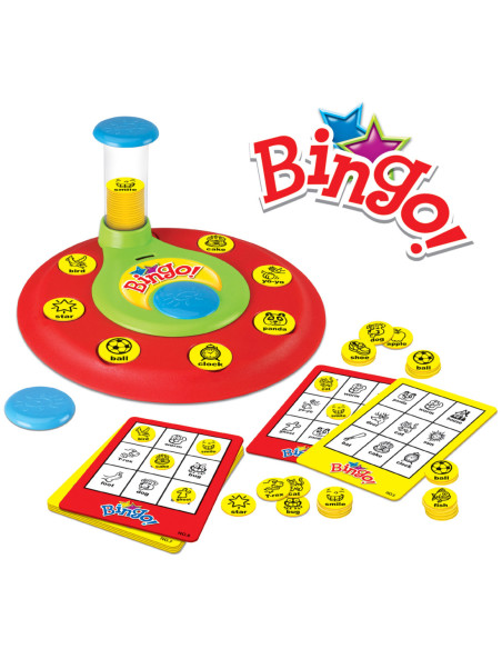 WOOPIE Bingo Gra Dopasuj Żetony Planszowa Rodzinna