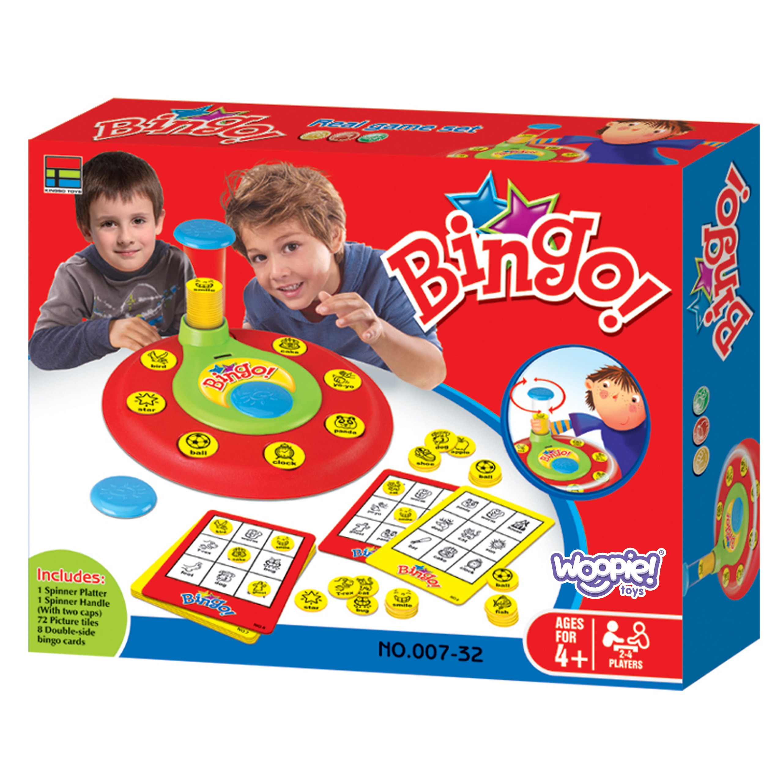 Bingo gra dopasuj żetony planszowa rodzinna - 16 z 16