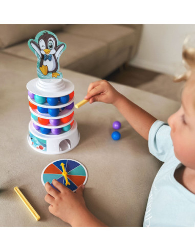 WOOPIE Gra Zręcznościowa Pingwin na Wieży