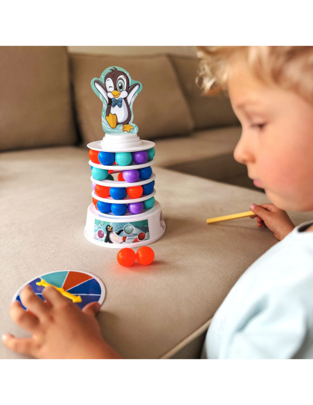 WOOPIE Gra Zręcznościowa Pingwin na Wieży