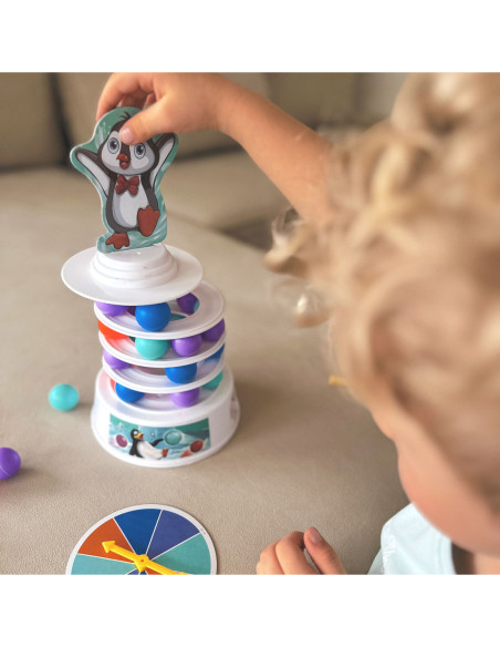 WOOPIE Gra Zręcznościowa Pingwin na Wieży