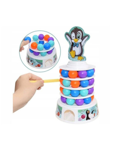 WOOPIE Gra Zręcznościowa Pingwin na Wieży