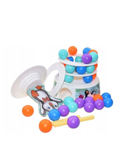 WOOPIE Gra Zręcznościowa Pingwin na Wieży