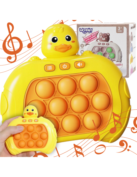 WOOPIE Gra POP IT Interaktywna Antystresowa Zręcznościowa Kaczka