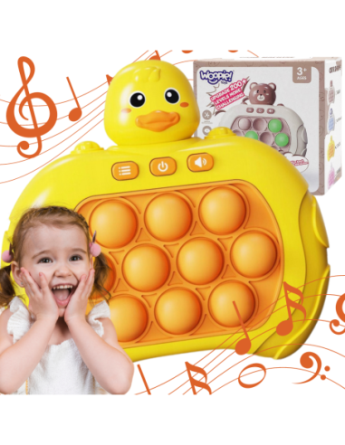 WOOPIE Gra POP IT Interaktywna Antystresowa Zręcznościowa Kaczka
