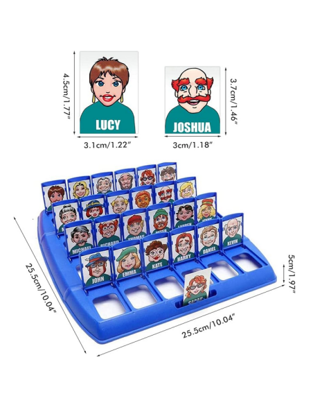 WOOPIE Gra Rodzinna Zgadnij Kto To