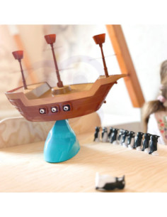 WOOPIE Gra Zręcznościowa Piracki Statek Pingwinów 2