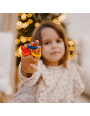 WOOPIE Gra Zręcznościowa Kolorowe Gumki