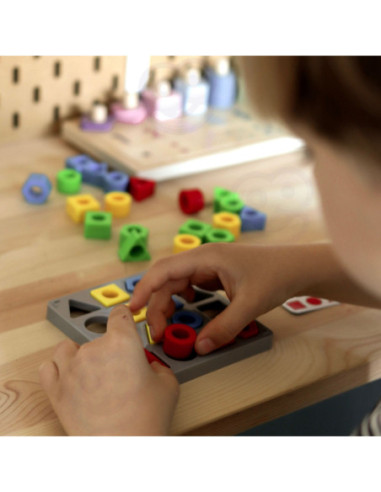 WOOPIE Gra Logiczna Dopasuj Kształty