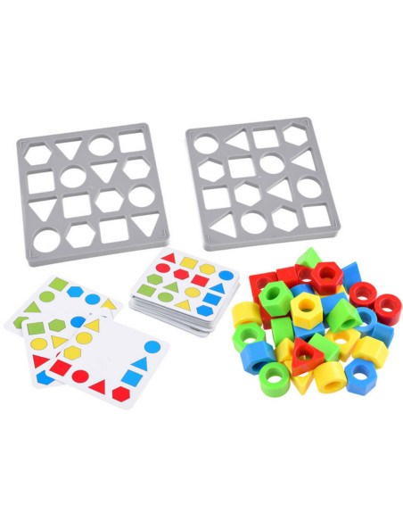 WOOPIE Gra Logiczna Dopasuj Kształty