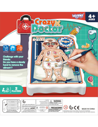 WOOPIE Gra Zręcznościowa Szalony Lekarz