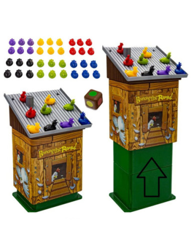 WOOPIE Gra Zręcznościowa Wybuchający Kurnik