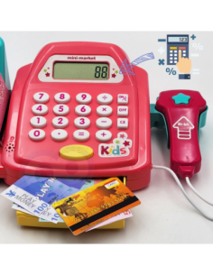 WOOPIE Kasa Sklepowa z Półką 2