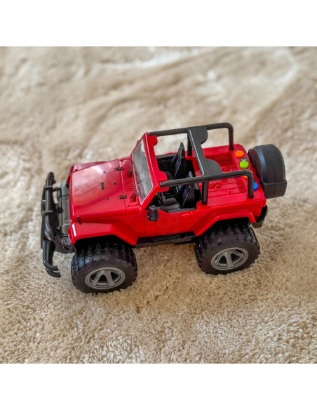 WOOPIE Czerwony Samochód Terenowy