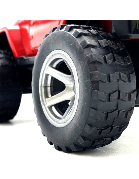 WOOPIE Czerwony Samochód Terenowy