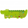 Viga Toys Crocodile FSC Montessori Certified Sensory Manipulative Educational Wooden Board
